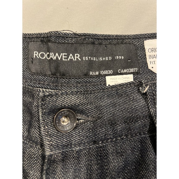 Rocawear Men's Blue Jeans 10-683-0 Original Fit Size 38 Vintage - Picture 6 of 12